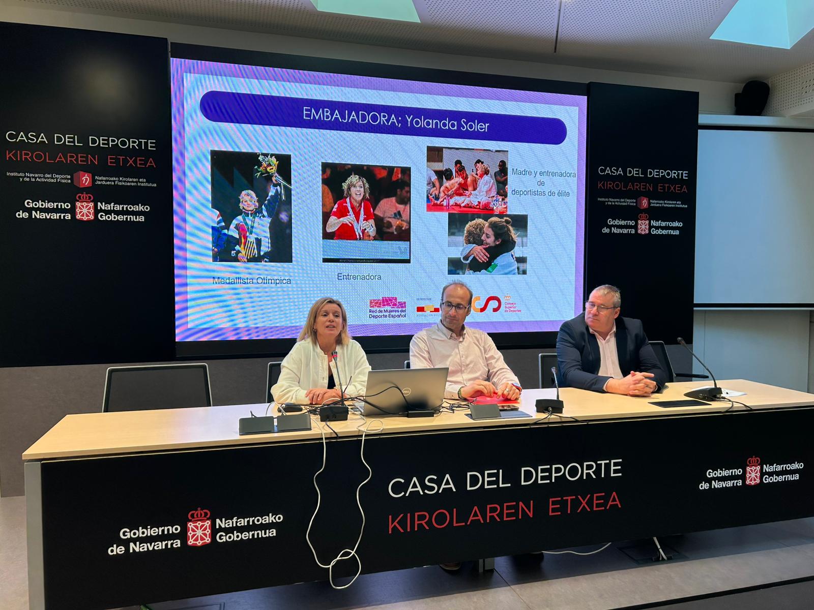 Yolanda Soler, embajadora de la Red de Mujeres Deportistas en Navarra